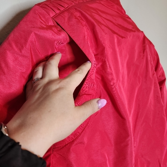 1st Down Pink Goose Down Coat. Kids size 8. - Picture 10 of 16